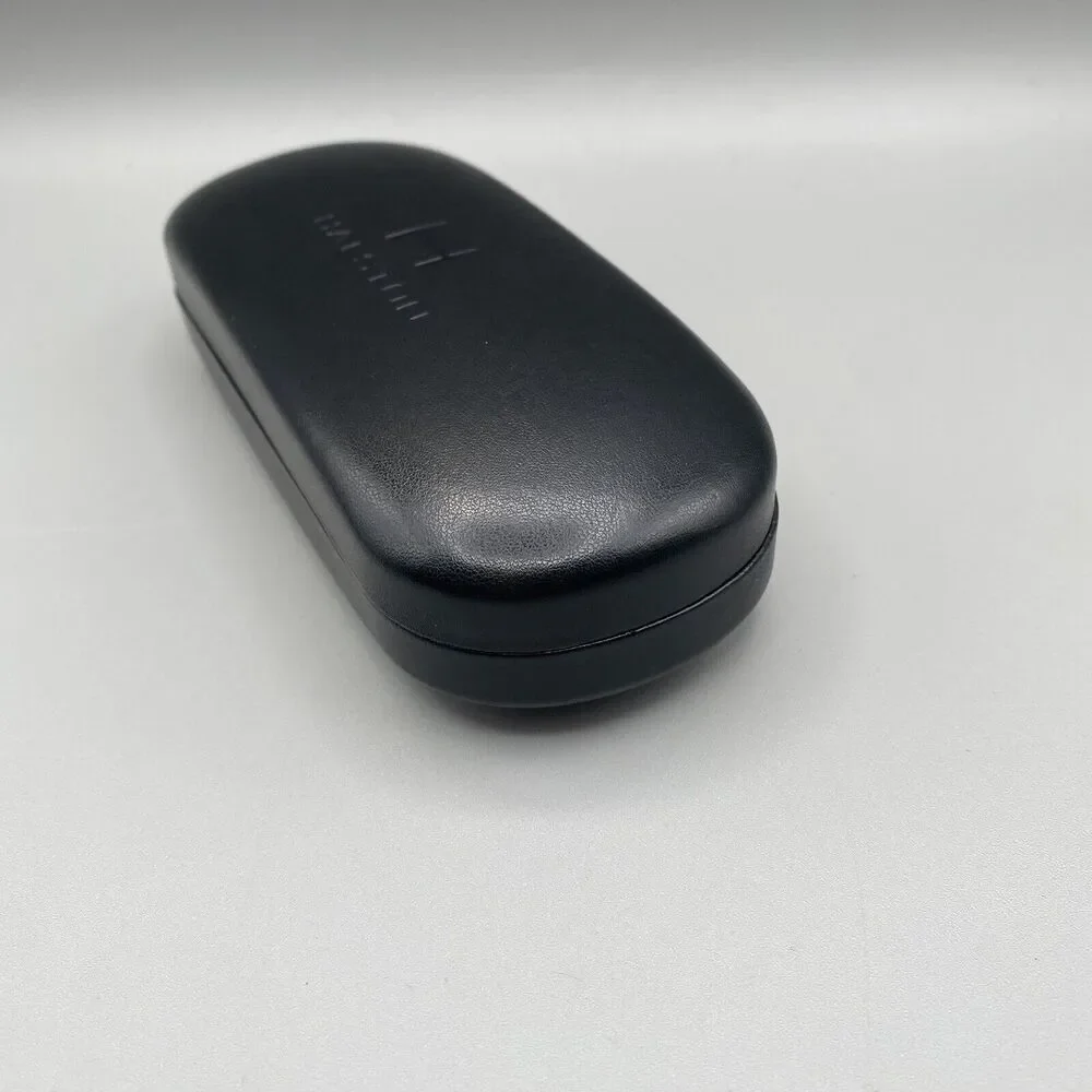 Halston Hard Clamshell Sunglasses Case Black